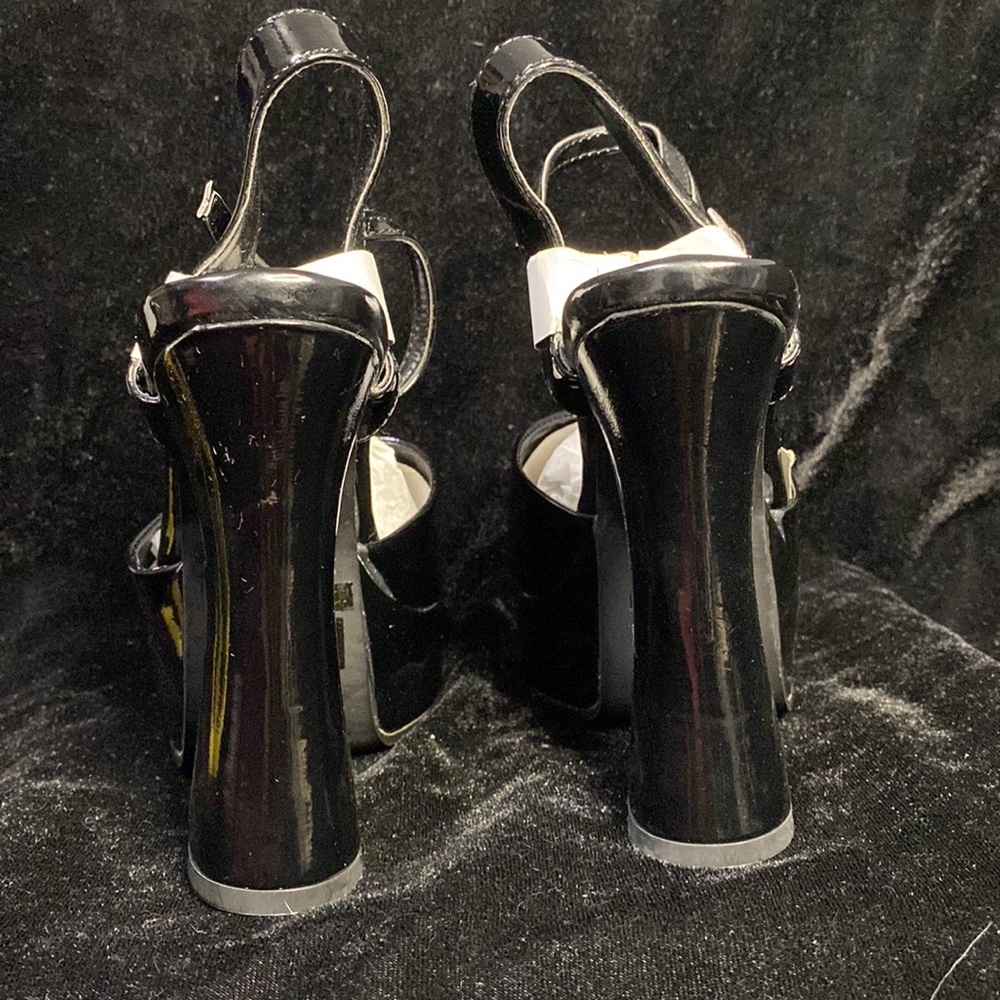 Black Platform Sandals - image 4